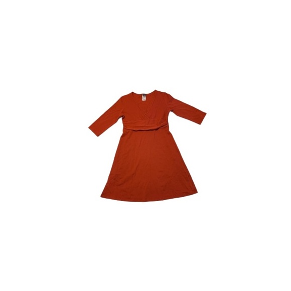 Patagonia Burnt Orange Organic Cotton Dress - Women’s Size Large - Picture 1 of 6